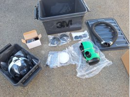 Masque ventilé Amiante